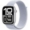 Умные часы Apple Watch Series 10 GPS 46mm Silver Aluminum Blue Cloud Sport Loop - фото 16178