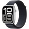 Умные часы Apple Watch Series 10 GPS 46mm Silver Aluminum  Ink Sport Loop - фото 16181