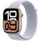 Умные часы Apple Watch Series 10 GPS 46mm Rose Gold Aluminum  Blue Cloud Sport Loop - фото 16187