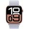 Умные часы Apple Watch Series 10 GPS 46mm Rose Gold Aluminum  Blue Cloud Sport Loop - фото 16188