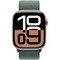 Умные часы Apple Watch Series 10 GPS 46mm Rose Gold Aluminum  Lake Green Sport Loop - фото 16191