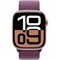 Умные часы Apple Watch Series 10 GPS 46mm Rose Gold Aluminum Plum Sport Loop - фото 16194