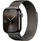 Умные часы Apple Watch Series 10 GPS + Cellular 42mm Slate Titanium Milanese Loop - фото 16214