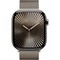 Умные часы Apple Watch Series 10 GPS + Cellular 46mm Natural Titanium Milanese Loop - фото 16227
