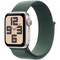 Умные часы Apple Watch SE 2 (2024) GPS 40mm Starlight Aluminium Lake Green Sport Loop - фото 16253