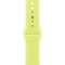 Умные часы Apple Watch Series 11, 42 mm, Space Gray Aluminium Neon Yellow Sport Band - фото 16353