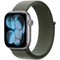 Умные часы Apple Watch Series 11, 42 mm, Space Gray Aluminium Forest Sport Loop - фото 16384