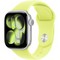 Умные часы Apple Watch Series 11, 42 mm, Silver Aluminium Neon Yellow Sport Band - фото 16390