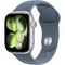 Умные часы Apple Watch Series 11, 42 mm, Silver Aluminium Anchor Blue Sport Band - фото 16392
