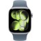 Умные часы Apple Watch Series 11, 42 mm, Silver Aluminium Anchor Blue Sport Band - фото 16393