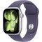 Умные часы Apple Watch Series 11, 42 mm, Silver Aluminium Purple Fog Sport Band - фото 16395
