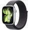 Умные часы Apple Watch Series 11, 42 mm, Silver Aluminium Dark Gray Sport Loop - фото 16418