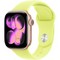Умные часы Apple Watch Series 11, 42 mm, Rose Gold Aluminium Neon Yellow Sport Band - фото 16421