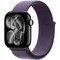 Умные часы Apple Watch Series 11, 42 mm, Jet Black Aluminium Purple Fog Sport Loop - фото 16474