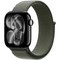 Умные часы Apple Watch Series 11, 42 mm, Jet Black Aluminium Forest Sport Loop - фото 22887