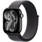 Умные часы Apple Watch Series 11, 42 mm, Jet Black Aluminium Dark Gray Sport Loop - фото 22889
