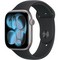 Умные часы Apple Watch Series 11, 46 mm, Space Gray Aluminium Black Sport Band - фото 16508