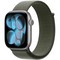 Умные часы Apple Watch Series 11, 46 mm, Space Gray Aluminium Forest Sport Loop - фото 16523