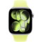 Умные часы Apple Watch Series 11, 46 mm, Silver Aluminium Neon Yellow Sport Band - фото 16530