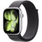 Умные часы Apple Watch Series 11, 46 mm, Silver Aluminium Dark Gray Sport Loop - фото 16558