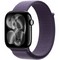 Умные часы Apple Watch Series 11, 46 mm, Jet Black Aluminium Purple Fog Sport Loop - фото 16635