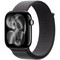 Умные часы Apple Watch Series 11, 46 mm, Jet Black Aluminium Dark Gray Sport Loop - фото 16639