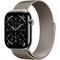 Умные часы Apple Watch Series 11, 46 mm, S-M/M-L Natural Titanium Milanese Loop - фото 16654