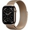 Умные часы Apple Watch Series 11, 46 mm, S-M/M-L Gold Titanium Milanese Loop - фото 16656