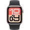 Умные часы Apple Watch SE 3, 40 mm, Starlight Aluminium Black Sport Band - фото 16700