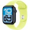 Умные часы Apple Watch SE 3, 44 mm, Midnight Aluminium Neon Yellow Sport Band - фото 16715