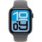 Умные часы Apple Watch SE 3, 44 mm, Midnight Aluminium Stone Gray Sport Band - фото 16726