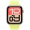 Умные часы Apple Watch SE 3, 44 mm, Starlight Aluminium Neon Yellow Sport Band - фото 16740
