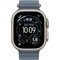 Умные часы Apple Watch Ultra 3, 49 mm, Natural Ocean Band Anchor Blue - фото 16785