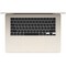 Ноутбук Apple Macbook Air 15 2025 M4, 10-Core GPU, 24GB, 512GB SSD Starlight MC6K4 - фото 22943