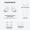 Беспроводные наушники Samsung Galaxy Buds FE Mystic White - фото 22187
