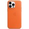 Чехол Apple iPhone 14 Pro Max Leather MagSafe - Orange - фото 24911