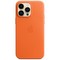 Чехол Apple iPhone 14 Pro Max Leather MagSafe - Orange - фото 24912