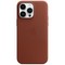 Чехол Apple iPhone 14 Pro Max Leather MagSafe - Umber - фото 24914