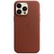 Чехол Apple iPhone 14 Pro Max Leather MagSafe - Umber - фото 24915