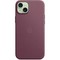 Чехол Apple iPhone 15 Plus FineWoven Case with MagSafe - Mulberry - фото 25065