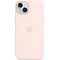 Чехол Apple iPhone 15 Plus Silicone Case with MagSafe - Light Pink - фото 25097