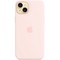 Чехол Apple iPhone 15 Plus Silicone Case with MagSafe - Light Pink - фото 25099