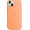 Чехол Apple iPhone 15 Plus Silicone Case with MagSafe - Orange Sorbet - фото 25102