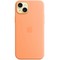 Чехол Apple iPhone 15 Plus Silicone Case with MagSafe - Orange Sorbet - фото 25104