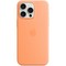 Чехол Apple iPhone 15 Pro Max Silicone Case with MagSafe - Orange Sorbet - фото 25183