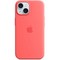 Чехол Apple iPhone 15 Silicone Case with MagSafe - Guava - фото 25226