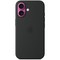 Чехол Apple iPhone 16 Silicone Case with MagSafe – Black - фото 25375