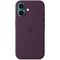 Чехол Apple iPhone 16 Silicone Case with MagSafe – Plum - фото 25398