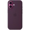 Чехол Apple iPhone 16 Silicone Case with MagSafe – Plum - фото 25399