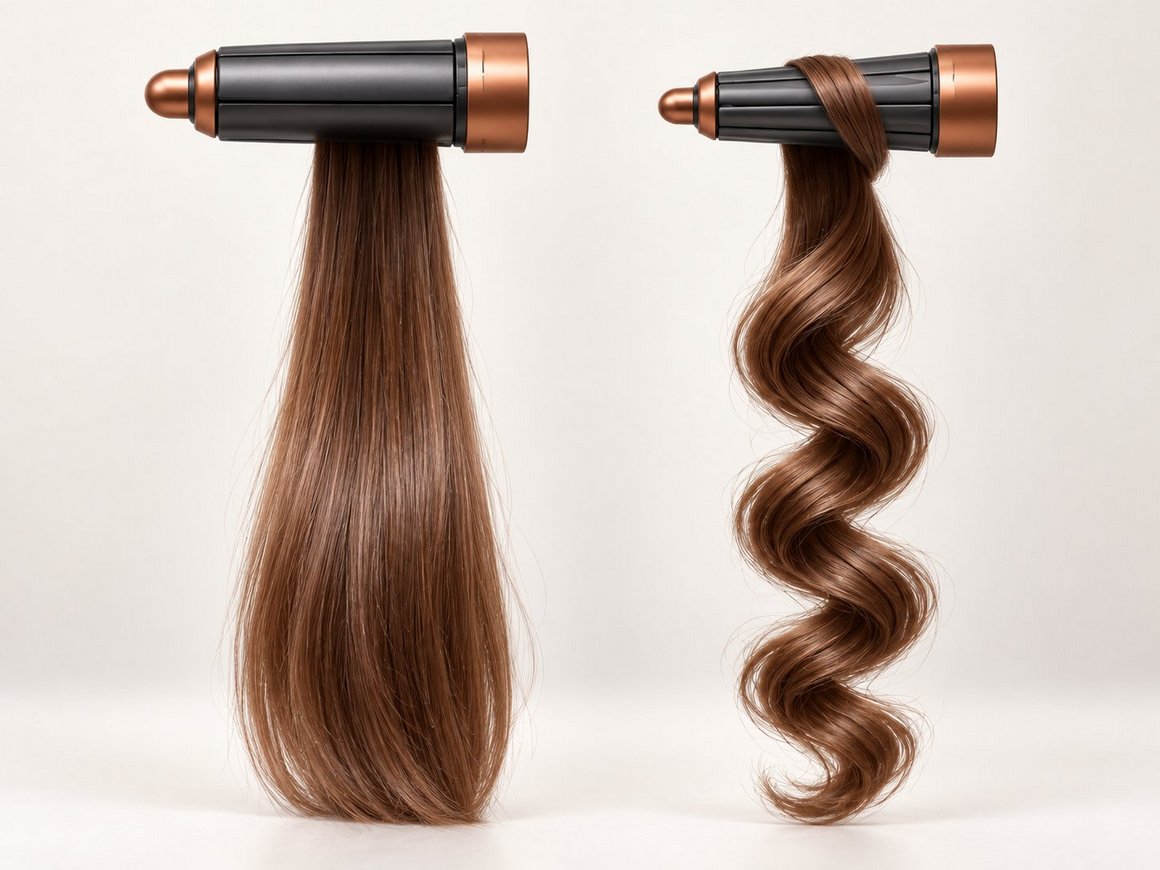 Насадки Dyson для кудрявых и прямых волос — Curly+Coily или Straight+Wavy